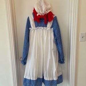 Teen/adult Raggedy Ann Costume, Size M